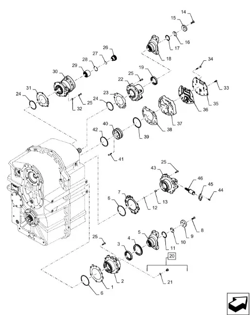 362566A1 - Муфта соед. привода насоса масл. КПП TJT9./St.