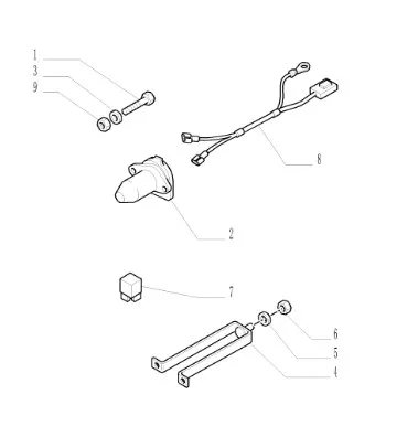 5198033 - Жгут медных проводов